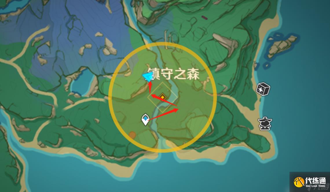 原神3.3秋津森夜试胆会第二天攻略