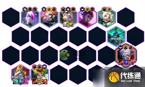 云顶之弈S8龙王劫阵容搭配方法