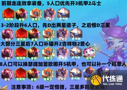 云顶之弈s8超英德莱阵容搭配攻略 s8超英德莱文阵容装备推荐