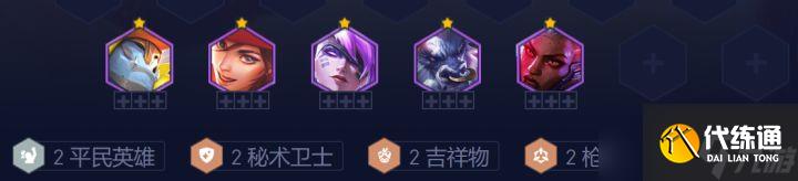 云顶之弈12.23b平民枪手阵容搭配及玩法介绍