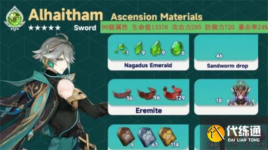 原神艾尔海森突破材料是什么 艾尔海森突破所需材料一览[多图]图片1