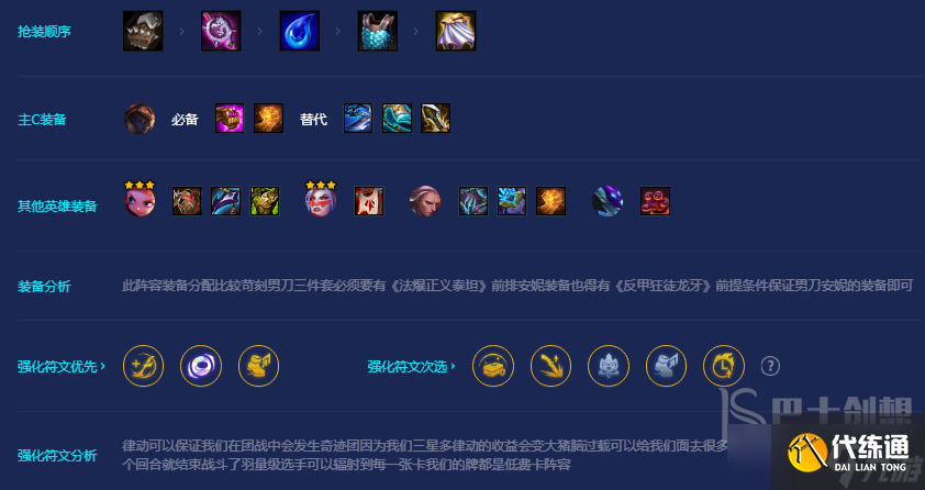 金铲铲之战S8福牛男刀怎么搭配阵容 福牛男刀阵容装备搭配攻略