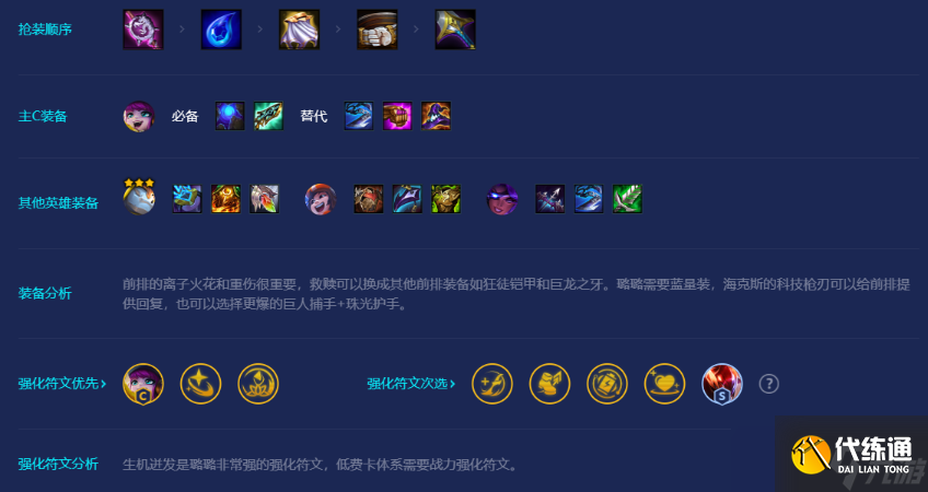 《金铲铲之战》S8快乐璐璐阵容攻略