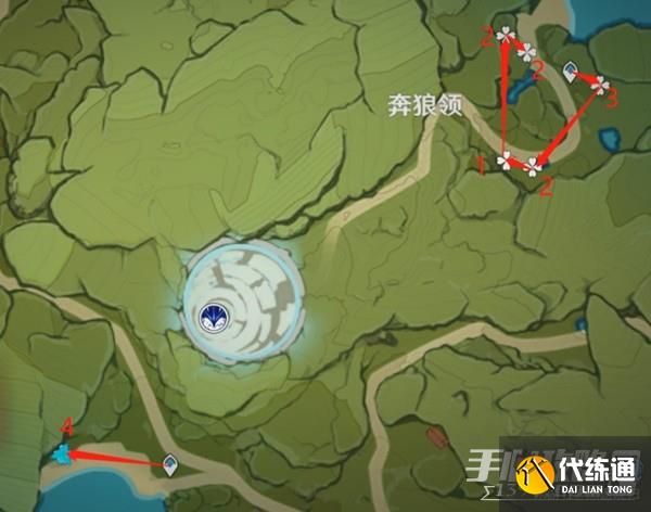 《原神》3.3版小灯草快速收集攻略