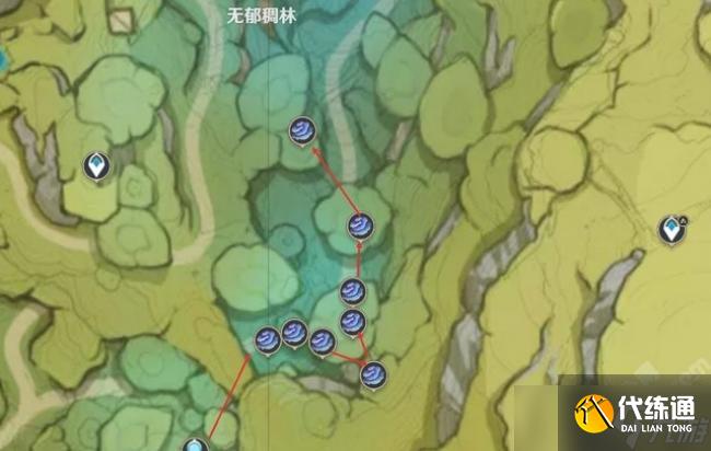 原神树王圣体菇位置图