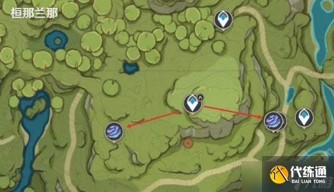 原神树王圣体菇位置图