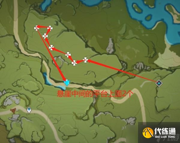 《原神》3.3版小灯草快速收集攻略