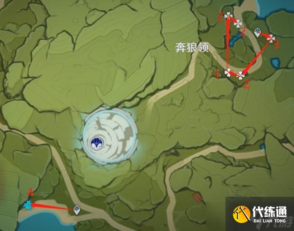 《原神》3.3版小灯草快速收集攻略