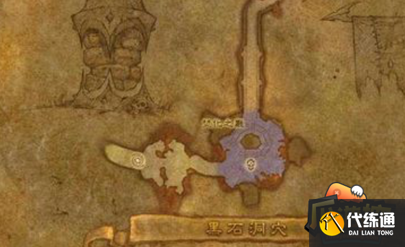 魔兽世界黑石岩窟怎么去