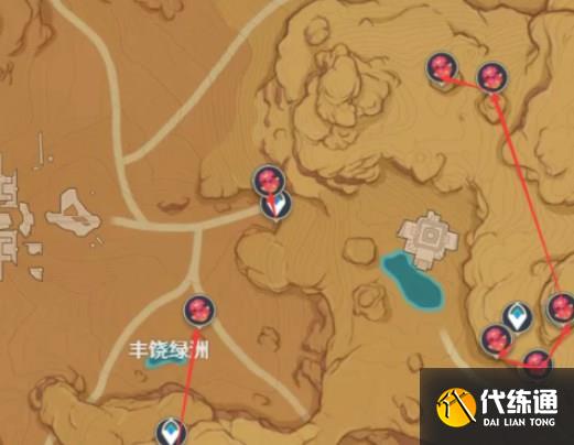原神赤念果位置大全 赤念果采集路线分布图[多图]图片7