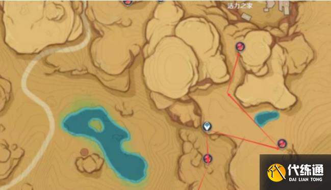 原神赤念果位置大全 赤念果采集路线分布图[多图]图片9