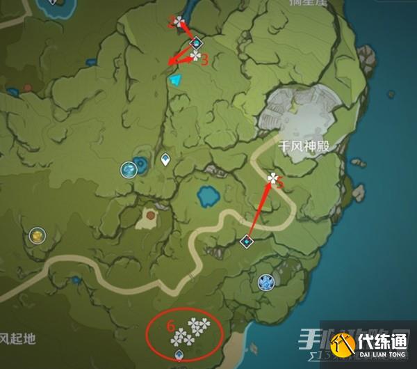 《原神》3.3版小灯草快速收集攻略