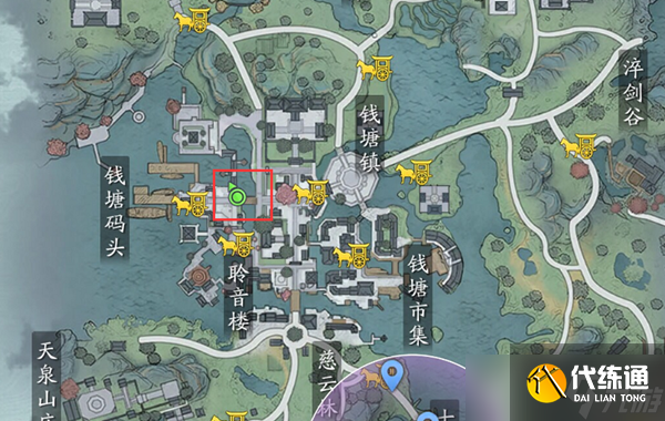 天涯明月刀手游黑鹰位置介绍