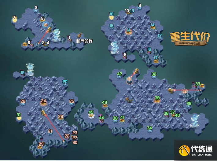 剑与远征重生代价攻略路线图 剑与远征重生代价攻略路线图