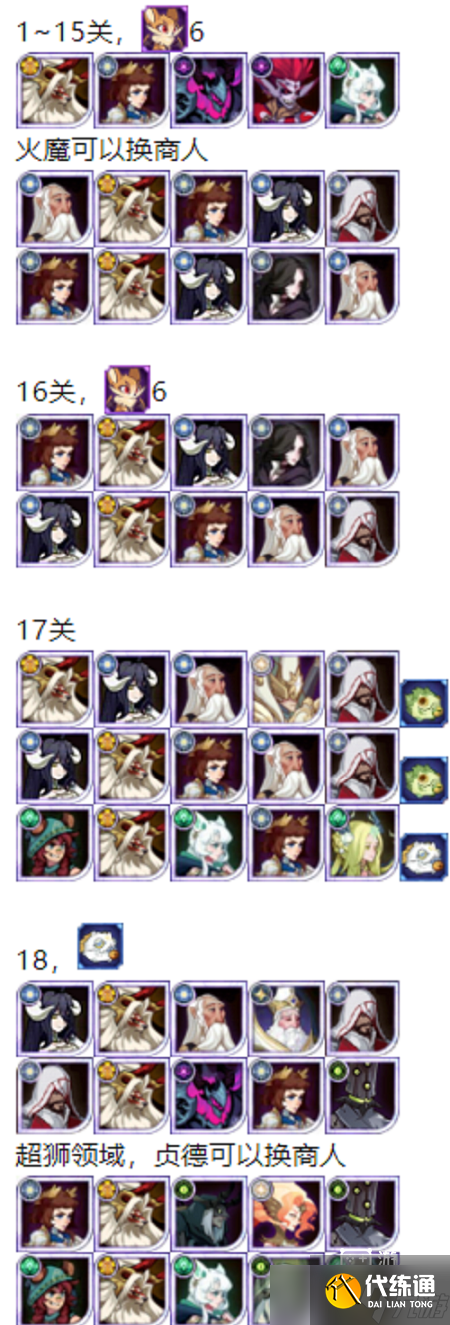 剑与远征超狮的远征阵容攻略