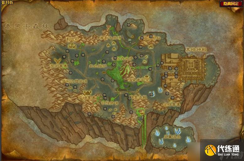 《魔兽世界》怀旧服WLK噩梦藤位置介绍