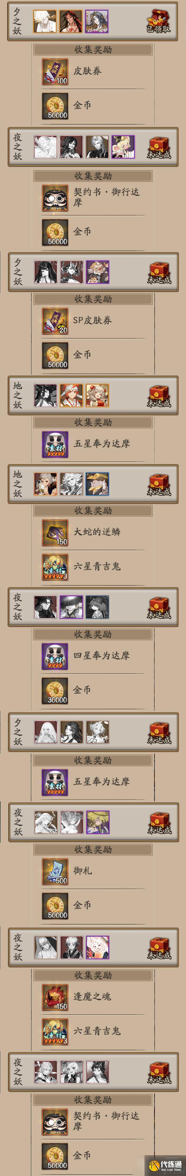 《阴阳师》2023年1月地域收集更新内容详情