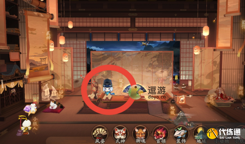 阴阳师踏月寻踪晴明人偶位置分享