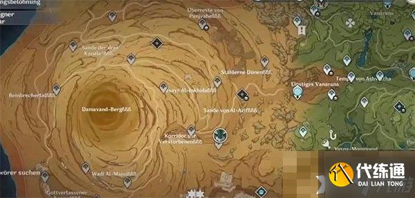 《原神》3.4千壑沙地地图怎么进?3.4千壑沙地地图进入方法