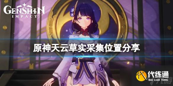 《原神》天云草实在哪采集?天云草实采集位置分享