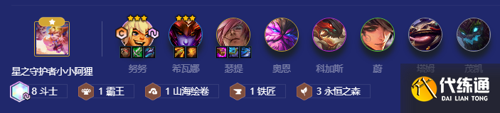 金铲铲之战八斗森林努努阵容推荐 八斗森林努努阵容搭配攻略[多图]图片1