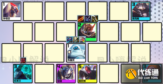 云顶之弈s8黑客德莱文阵容搭配攻略