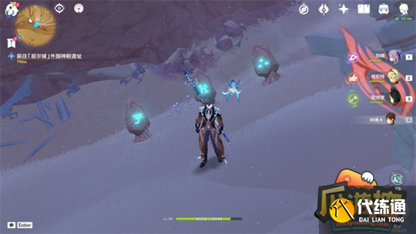 原神千壑沙地沙暴地区华丽宝箱解密攻略