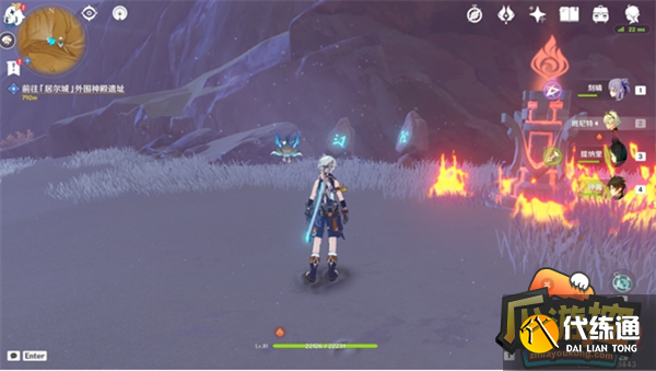 原神千壑沙地沙暴地区华丽宝箱解密攻略