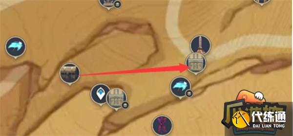 原神千壑沙地宝箱位置大全 原神千壑沙地宝箱位置大全