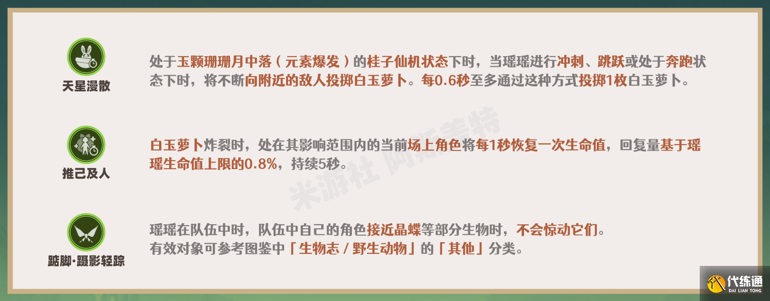 原神瑶瑶角色攻略 瑶瑶机制/装备选择/队伍搭配汇总[多图]图片7