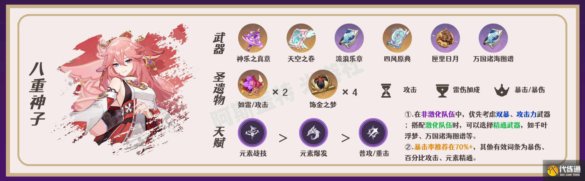 原神瑶瑶角色攻略 瑶瑶机制/装备选择/队伍搭配汇总[多图]图片12