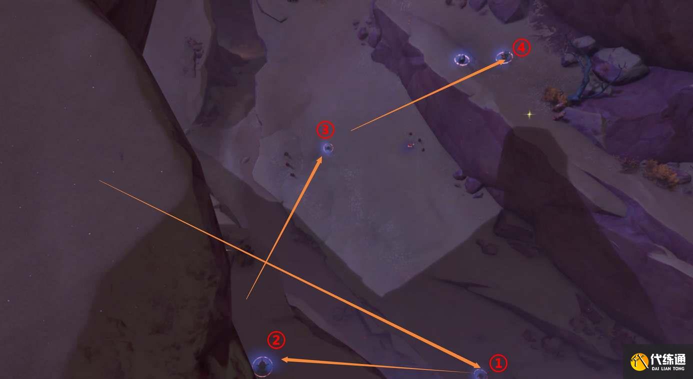 原神亡者狭廊火元素方碑怎么解 亡者狭廊火元素方碑顺序一览[多图]图片2