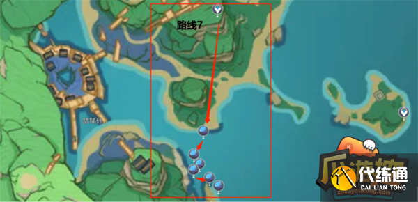 原神海灵芝采集点及路线汇总