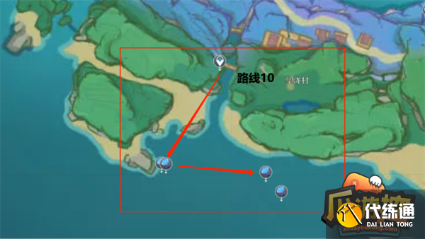 原神海灵芝采集点及路线汇总