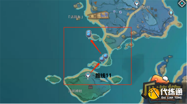 原神海灵芝采集点及路线汇总