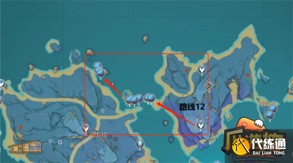 原神海灵芝采集点及路线汇总