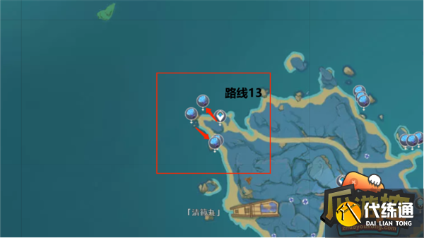 原神海灵芝采集点及路线汇总