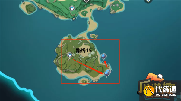 原神海灵芝采集点及路线汇总
