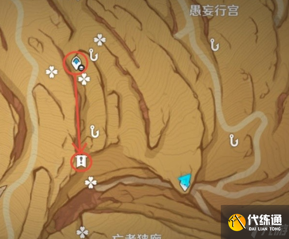 原神3.4圣章石柱位置在哪里-千壑沙地圣章石柱位置解析