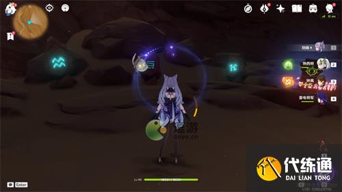 原神千壑沙地镇灵监牢华丽宝箱解密攻略