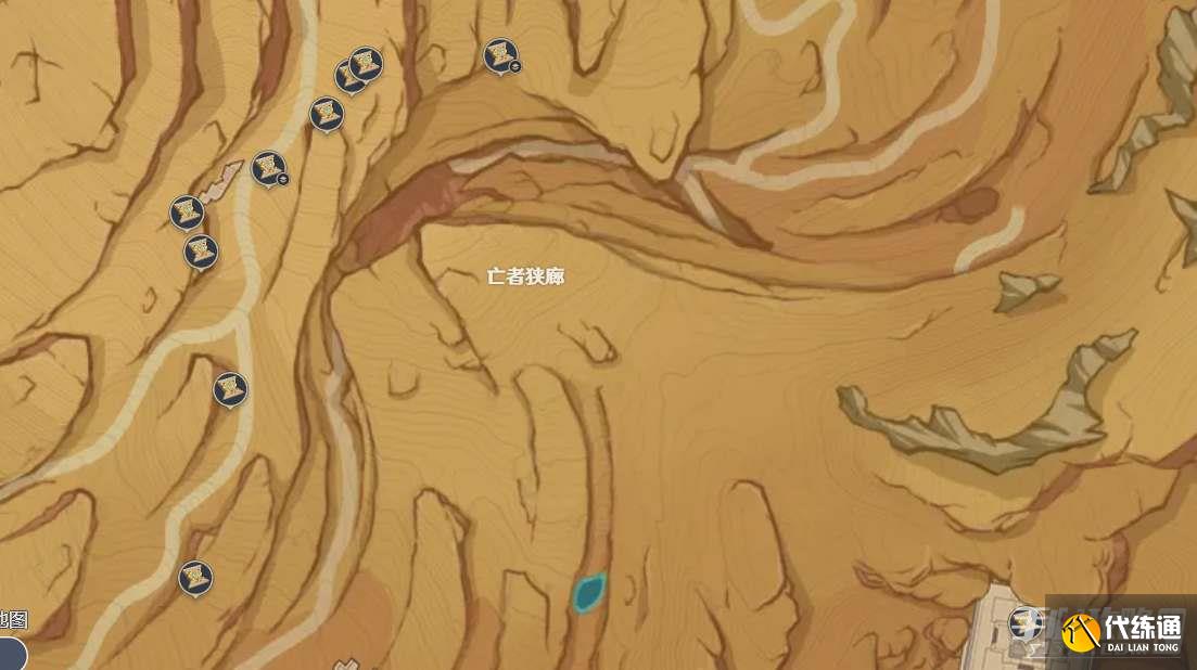 原神亡者狭廊圣章石位置攻略