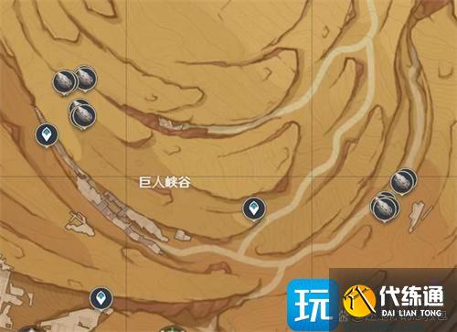 原神沙脂蛹采集图