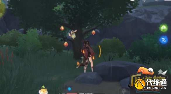 原神采集果子小技巧