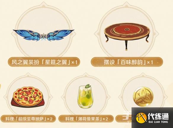 原神必胜客联动风之翼怎么获得 联动风之翼星筵之翼获取方法[多图]图片5