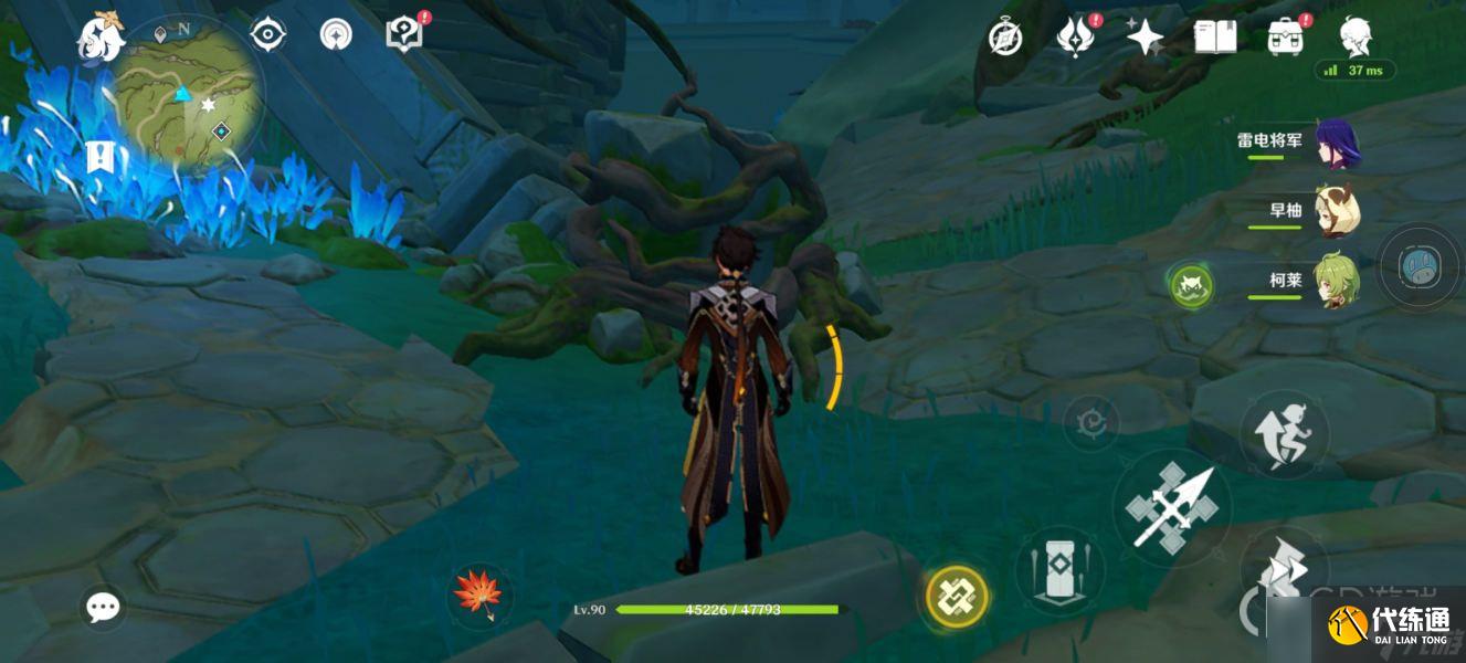 原神童梦的切片下面的水池怎么解谜