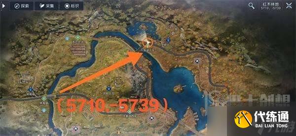 黎明觉醒命陨湖畔藏宝图位置怎么找 命陨湖畔宝藏位置一览