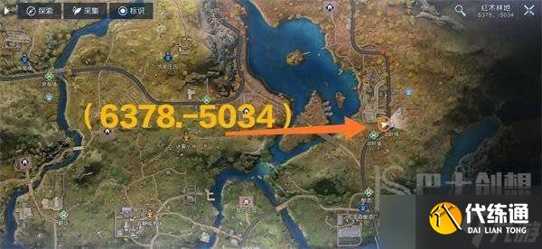 黎明觉醒命陨湖畔藏宝图位置怎么找 命陨湖畔宝藏位置一览