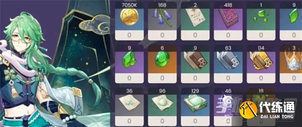 《原神》白术突破材料大全