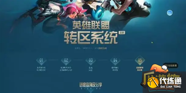 英雄联盟转区教程 英雄联盟转区教程