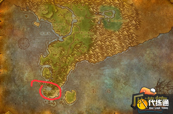 魔兽世界怀旧服藏宝海湾怎么去